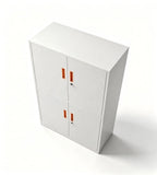 雙層對開門鋼製文件櫃	Two-Tier Steel Swing-Door Filing Cabinet
