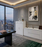 Minimalist Executive Steel Cabinet