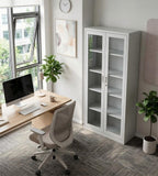 Full-View Steel Glass Display Cabinet