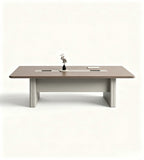 Dual-Tone Minimalist Conference Table