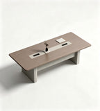 Dual-Tone Minimalist Conference Table