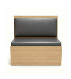 Modern Minimalist Flat-Back Booth