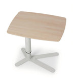 簡約淺木色方形升降枱 Minimalist Light Wood Square Adjustable Table