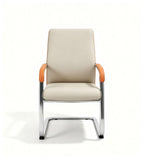 雙色弓形腳扶手會議椅 Two-Tone Cantilever Conference Chair with Armrests