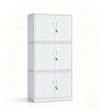 三層疊式鋼製文件櫃 Triple-Stack Steel Filing Cabinet