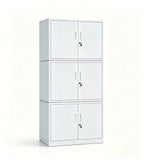 三層疊式鋼製文件櫃 Triple-Stack Steel Filing Cabinet