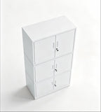 三層疊式鋼製文件櫃 Triple-Stack Steel Filing Cabinet