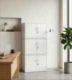 三層疊式鋼製文件櫃 Triple-Stack Steel Filing Cabinet