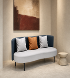 Minimalist Business Curved Lounge Sofa