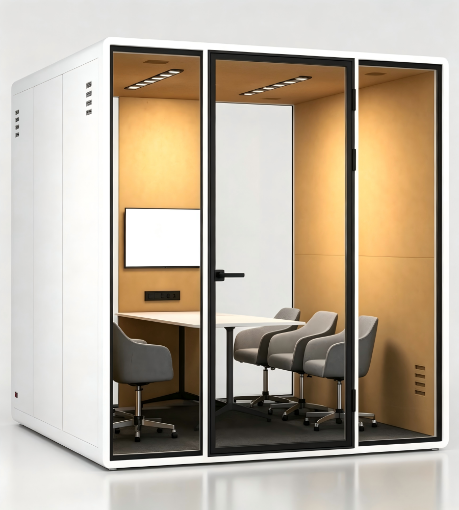 多人協作影音會議靜音艙 Team Collaboration Multimedia Acoustic Pod