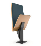 Modern PU School Auditorium Chair with Fixed Legs