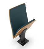 Modern PU School Auditorium Chair with Fixed Legs