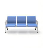Modern Blue PU Multi-Seater Waiting Chair