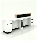 大理石紋現代接待前台	Modern Marble-Texture Reception Desk