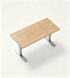簡約木色鋼架長方形餐枱 Minimalist Wood Rectangle Dining Table