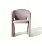 Curved Wrap-Around Lounge Chair