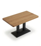 Modern Wood Rectangular Dining Table