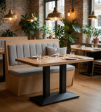 Modern Wood Rectangular Dining Table