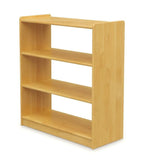 原木色實木開放式多層幼稚園玩具櫃 Simple Solid Wood Kindergarten Toy Cabinet
