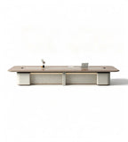 輕奢弧型底座會議桌 Light Luxury Arched Base Conference Table