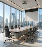 Light Luxury Arched Base Conference Table
