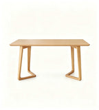 Nordic Ash Wood Rectangular Coffee Table