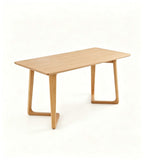 Nordic Ash Wood Rectangular Coffee Table