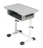 側邊挖槽升降學生桌	Side-Cutout Adjustable Student Desk