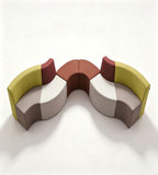 現代模組化弧形組合沙發 Modern Modular Curved Sectional Sofa