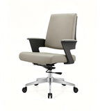 淺灰褐色五星腳會議椅	Light Grayish-Brown Five-Star Base Conference Chair