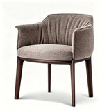 實木布藝簡約椅 Wood & Fabric Minimalist Chair
