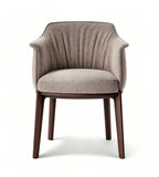 實木布藝簡約椅 Wood & Fabric Minimalist Chair