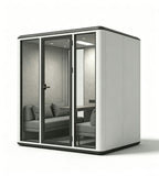 Spacious Six-Person Executive Meeting Pod
