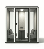 寬敞型六人商務會議倉 Spacious Six-Person Executive Meeting Pod