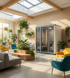 Spacious Six-Person Executive Meeting Pod
