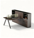 開放式辦公室雙人共用工作台 Open-Plan Double-User Shared Workstation