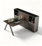 開放式辦公室雙人共用工作台 Open-Plan Double-User Shared Workstation