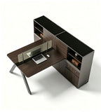開放式辦公室雙人共用工作台 Open-Plan Double-User Shared Workstation