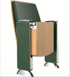 綠色木質折疊會議椅 Green wood folding meeting chair