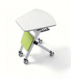 Green, movable, fixable, multifunctional folding table