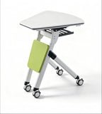 Green, movable, fixable, multifunctional folding table