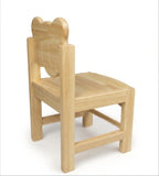 可愛大象造型實木幼稚園兒童椅 Cute Elephant Solid Wood Kids Chair