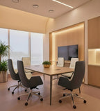 雙色簡約五星腳會議椅	 Two-Tone Minimalist Five-Star Base Conference Chair