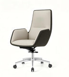 雙色簡約五星腳會議椅	 Two-Tone Minimalist Five-Star Base Conference Chair