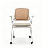 Minimalist Light-Tone Breathable Training Chair