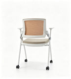 Minimalist Light-Tone Breathable Training Chair