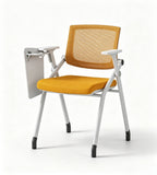 Breathable Mesh-Back Training Chair with Tablet