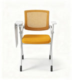 Breathable Mesh-Back Training Chair with Tablet