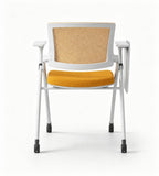 Breathable Mesh-Back Training Chair with Tablet