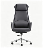 深灰色高背五星腳大班椅	Dark Gray High-Back Five-Star Base Executive Chair